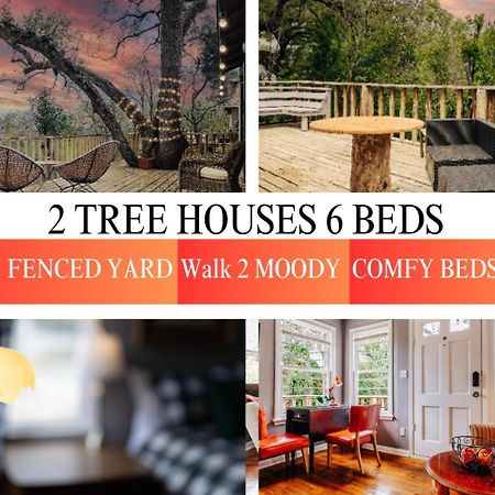 Group Retreat At Charming Twin Treehouses Near Ut Campus 奧斯汀 外观 照片